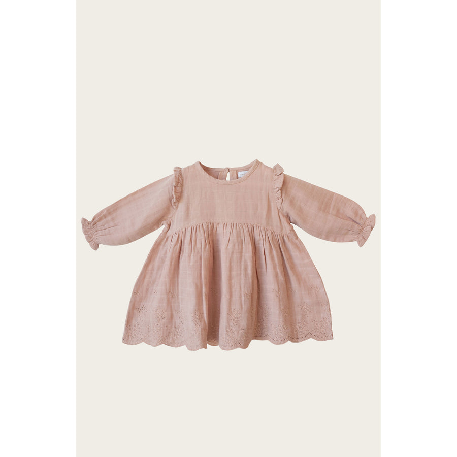 Jamie Kay Organic Cotton Muslin Frankie Dress - Misty