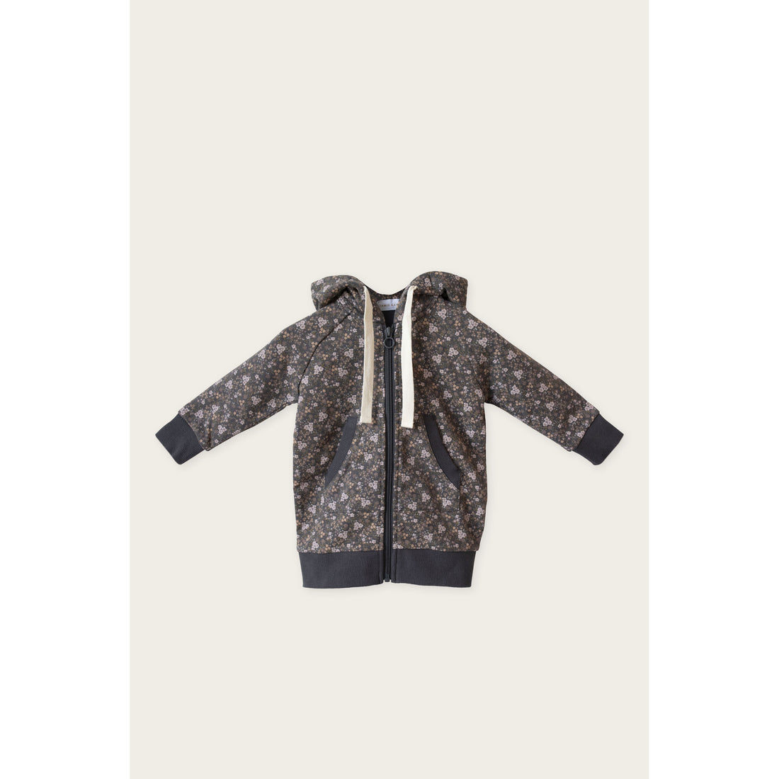 Jamie Kay Poppy Zip Hoody - Peony Floral