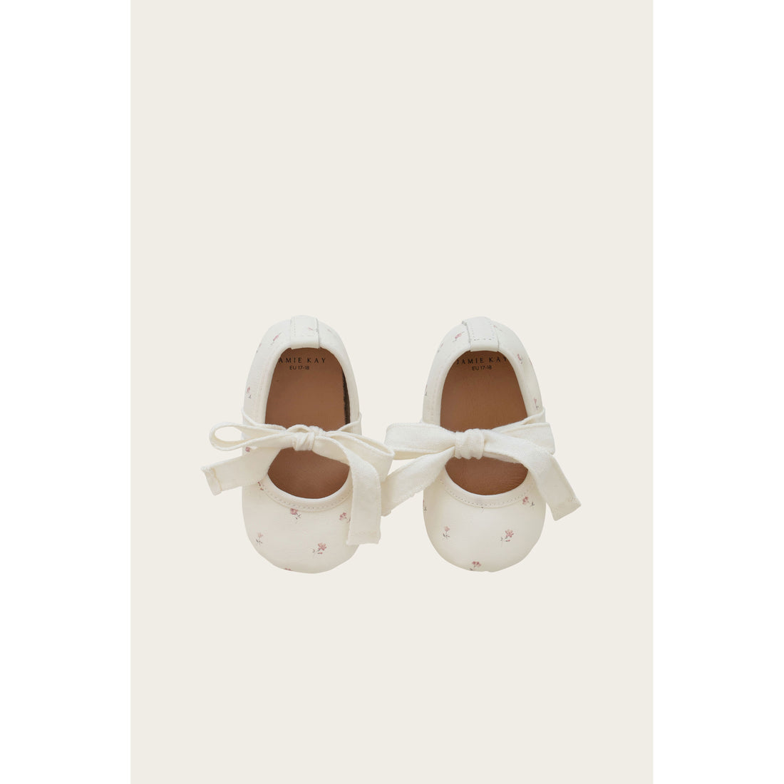Jamie Kay Ditzy Floral Baby Ballerina Flats
