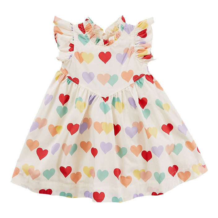 Pink Chicken Multi Hearts Jennifer Dress