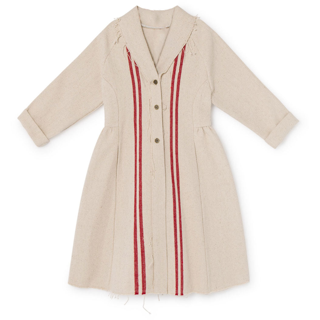 Little Creative Factory Red Stripes Hessian Coat