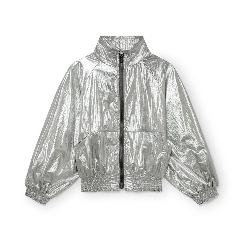 Little Creative Factory Silver Futuristic Bomber Jacket