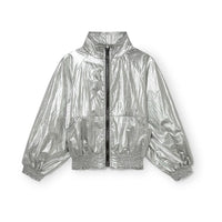 Little Creative Factory Silver Futuristic Bomber Jacket