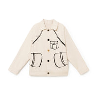 Little Creative Factory Cream Arty Jacket
