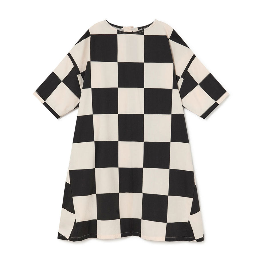 Little Creative Factory Check Tribal Wide Dress
