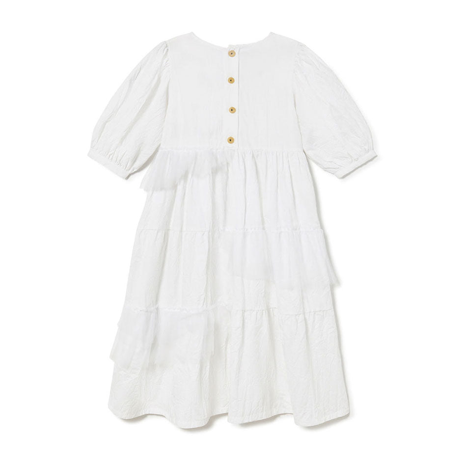 Little Creative Factory White Honolulu Dress