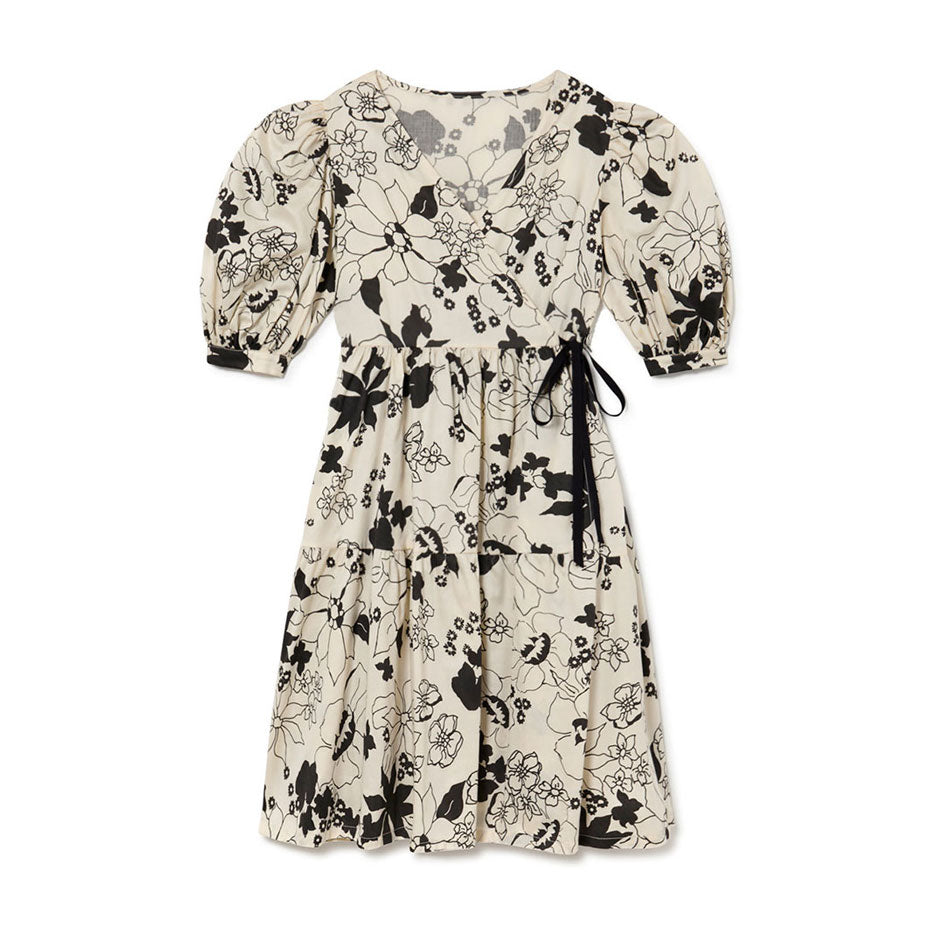 Little Creative Factory Cream Aloha Dress