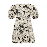 Little Creative Factory Cream Aloha Dress