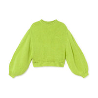Little Creative Factory Yellow Tricot Balloon Sweater