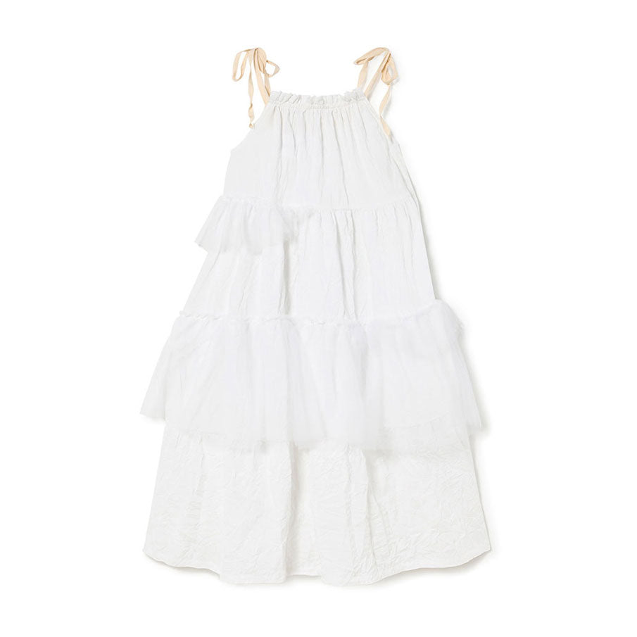 Little Creative Factory White Honolulu Sun Dress