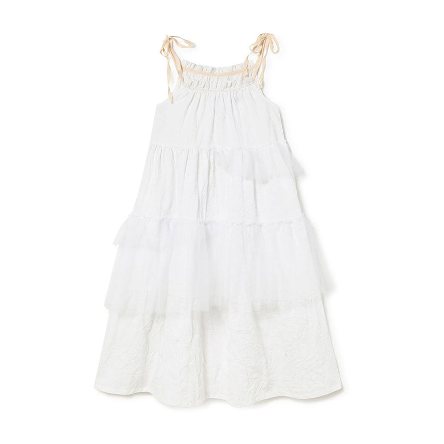 Little Creative Factory White Honolulu Sun Dress