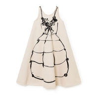 Little Creative Factory Cream Arty Dress