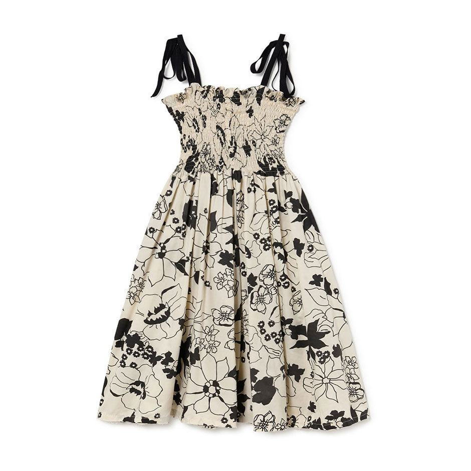 Little Creative Factory Cream Aloha Sun Dress