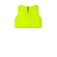 Little Creative Factory Yellow Silhouette Sleeveless Top