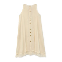 Little Creative Factory Cream Muslin Ruffle Dress