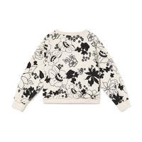 Little Creative Factory Cream Aloha Fleece Sweatshirt
