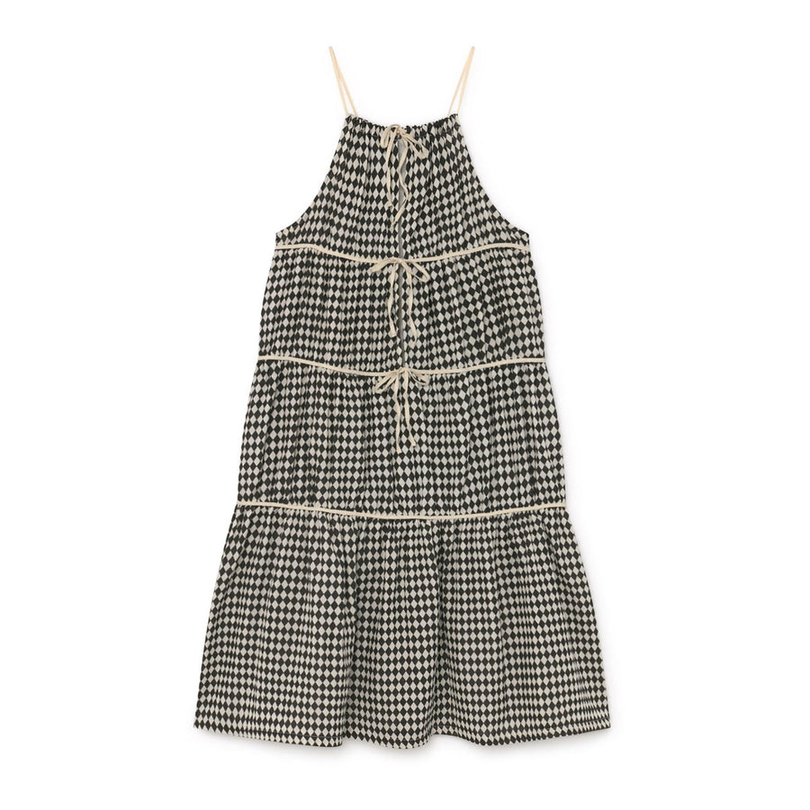 Little Creative Factory Black Tiny Diamond Sundress
