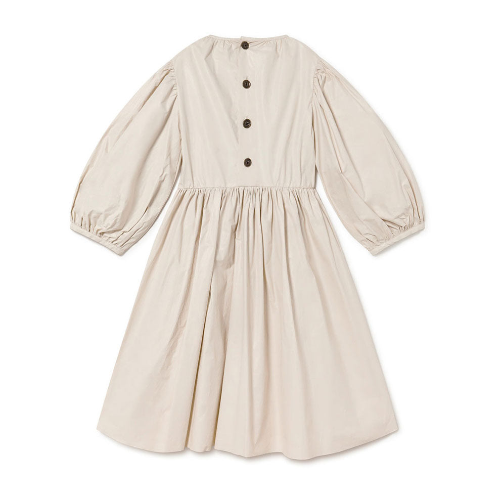 Little Creative Factory Off White Paper Dress