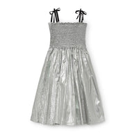 Little Creative Factory Silver Futuristic Strap Dress
