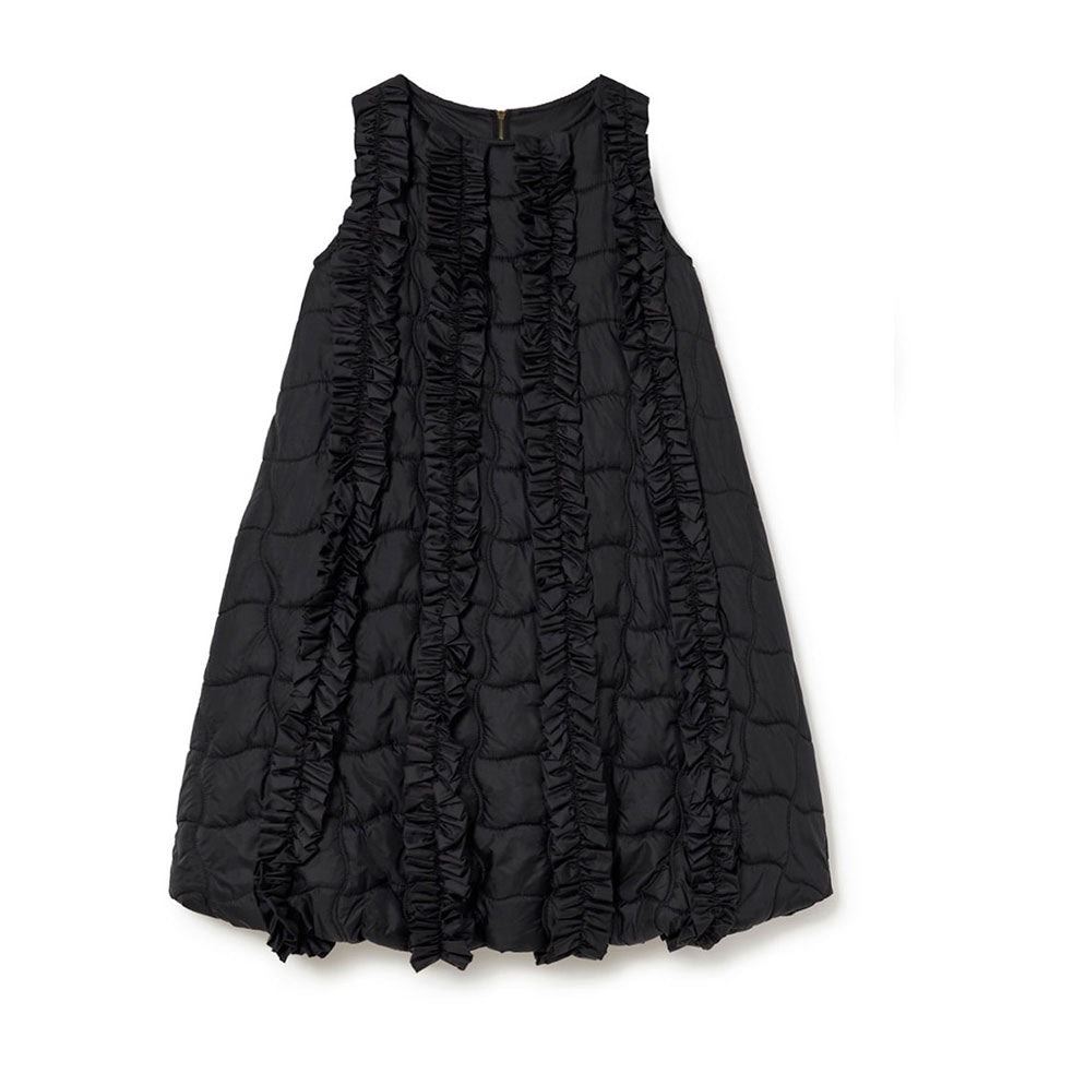 Little Creative Factory Black Silhouette Sleeveless Dress