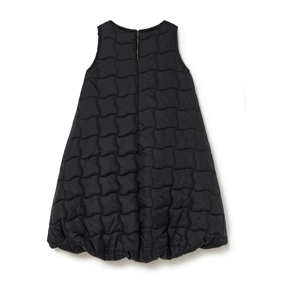 Little Creative Factory Black Silhouette Sleeveless Dress