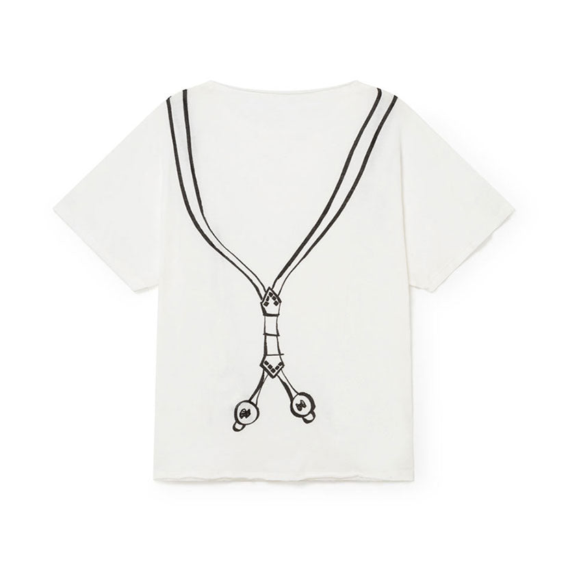 Little Creative Factory Cream Soft Arty Long T-Shirt