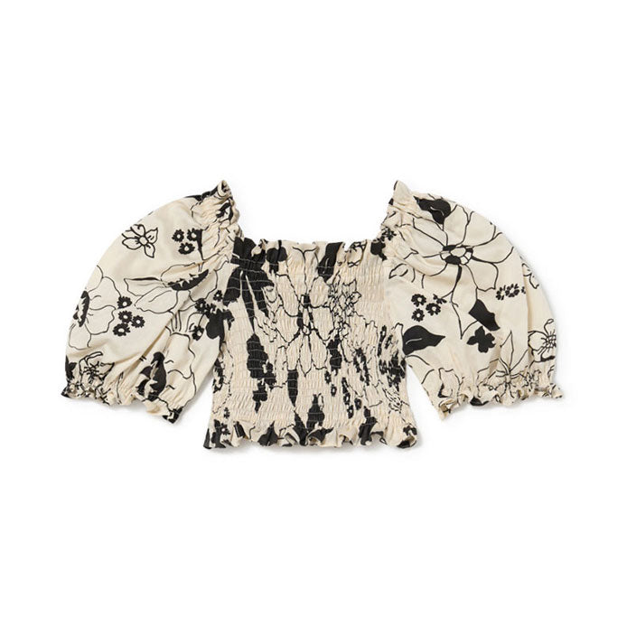 Little Creative Factory Cream Aloha Top