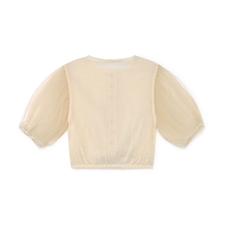 Little Creative Factory Cream Muslin Fairy Blouse