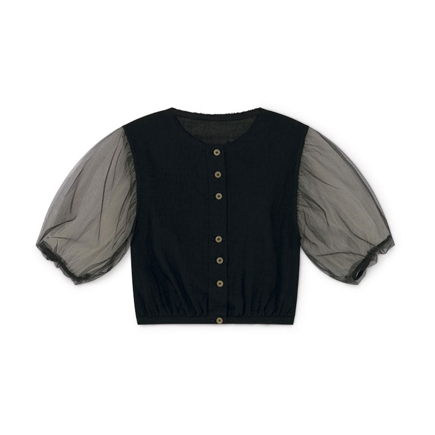 Little Creative Factory Black Muslin Fairy Blouse