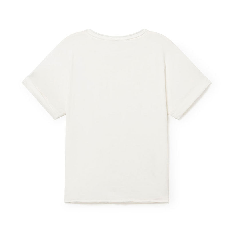 Little Creative Factory White Game On Long T-Shirt