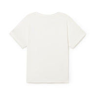 Little Creative Factory White Game On Long T-Shirt