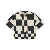 Little Creative Factory Check Tribal Boy Shirt