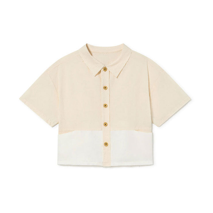 Little Creative Factory Cream Paia Shirt