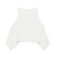 Little Creative Factory Cream Soft Arty Uneven Vest