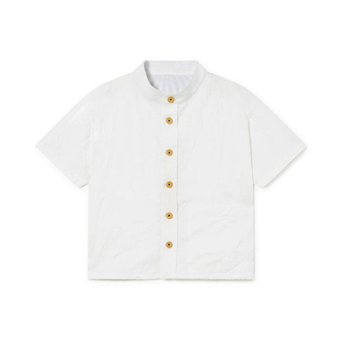 Little Creative Factory White Honolulu Boy Shirt