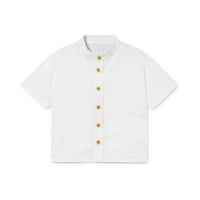Little Creative Factory White Honolulu Boy Shirt