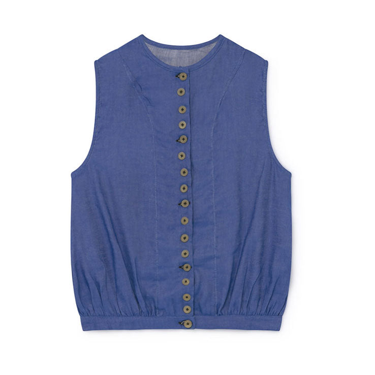 Little Creative Factory Denim Sun Blouse