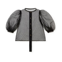 Little Creative Factory Black Goth Blouse