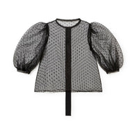 Little Creative Factory Black Goth Blouse