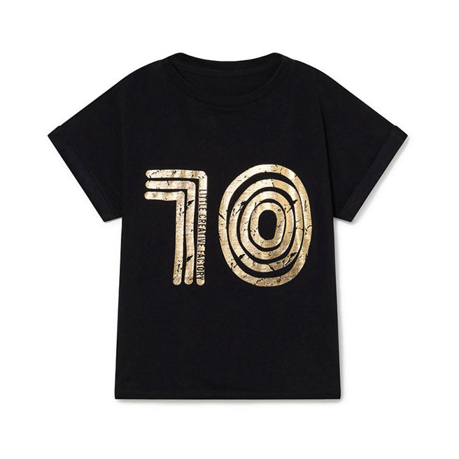 Little Creative Factory Black Soft 10 T-Shirt