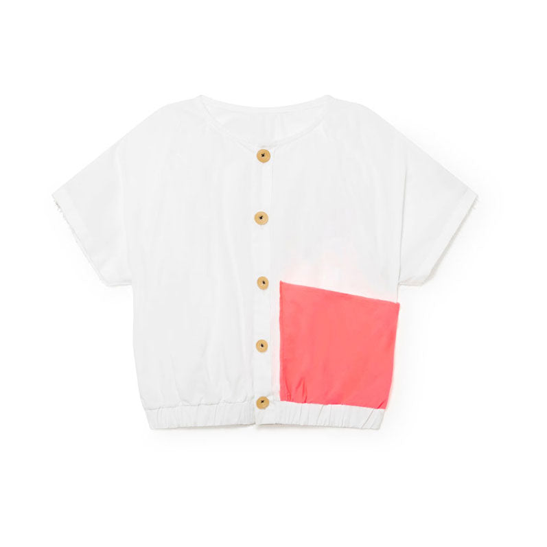 Little Creative Factory White Kawaii Shirt