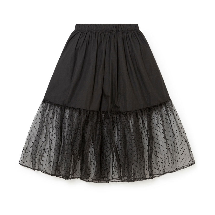 Little Creative Factory Black Goth Tulle Bottom Skirt