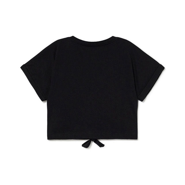 Little Creative Factory Black Soft Rainbow Crop T-Shirt