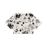 Little Creative Factory Black Soft Aloha Crop T-Shirt