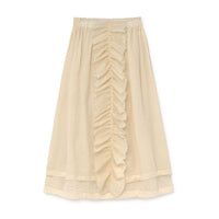 Little Creative Factory Cream Muslin Ruffle Skirt