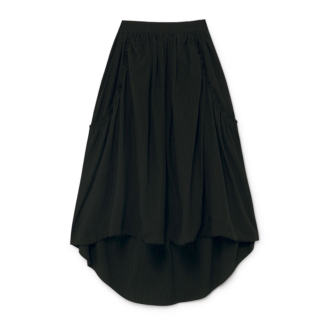 Little Creative Factory Black Crushed Cotton Skirt