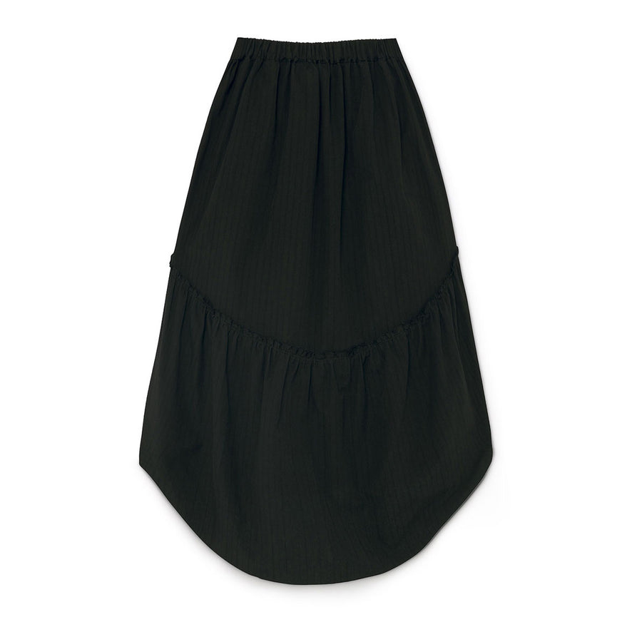 Little Creative Factory Black Crushed Cotton Skirt
