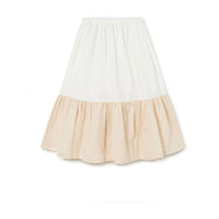 Little Creative Factory Cream Paia Long Skirt