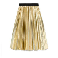 Little Creative Factory Gold Hula Pleated Skirt