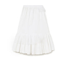 Little Creative Factory White Honolulu Long Skirt